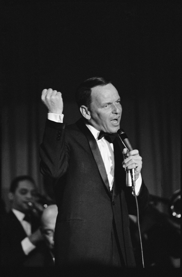Tonight live from the Copa Room. Frank Sinatra
